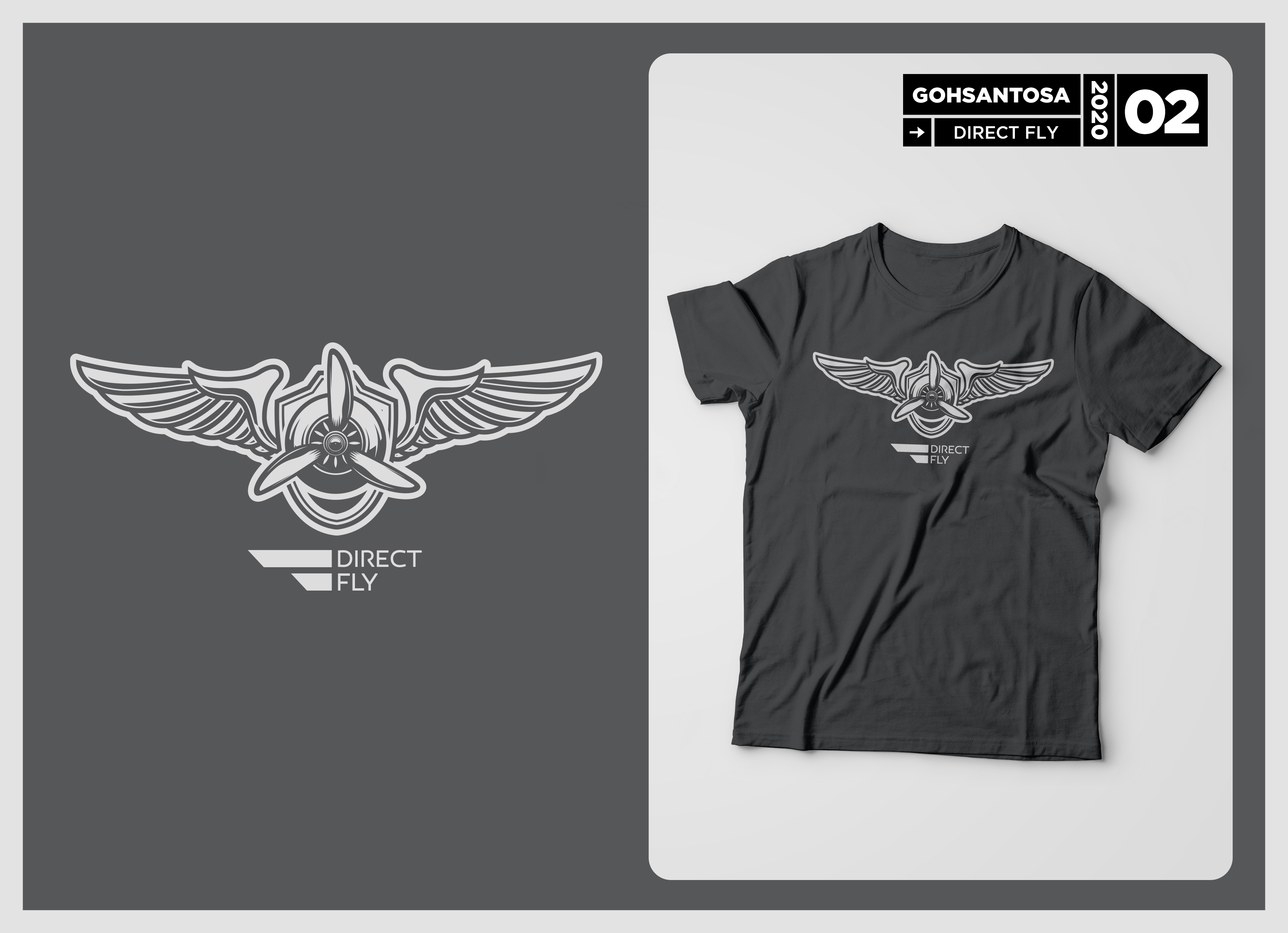 Diseño de Camiseta por Gohsantosa para Direct Fly | Diseño #23616409