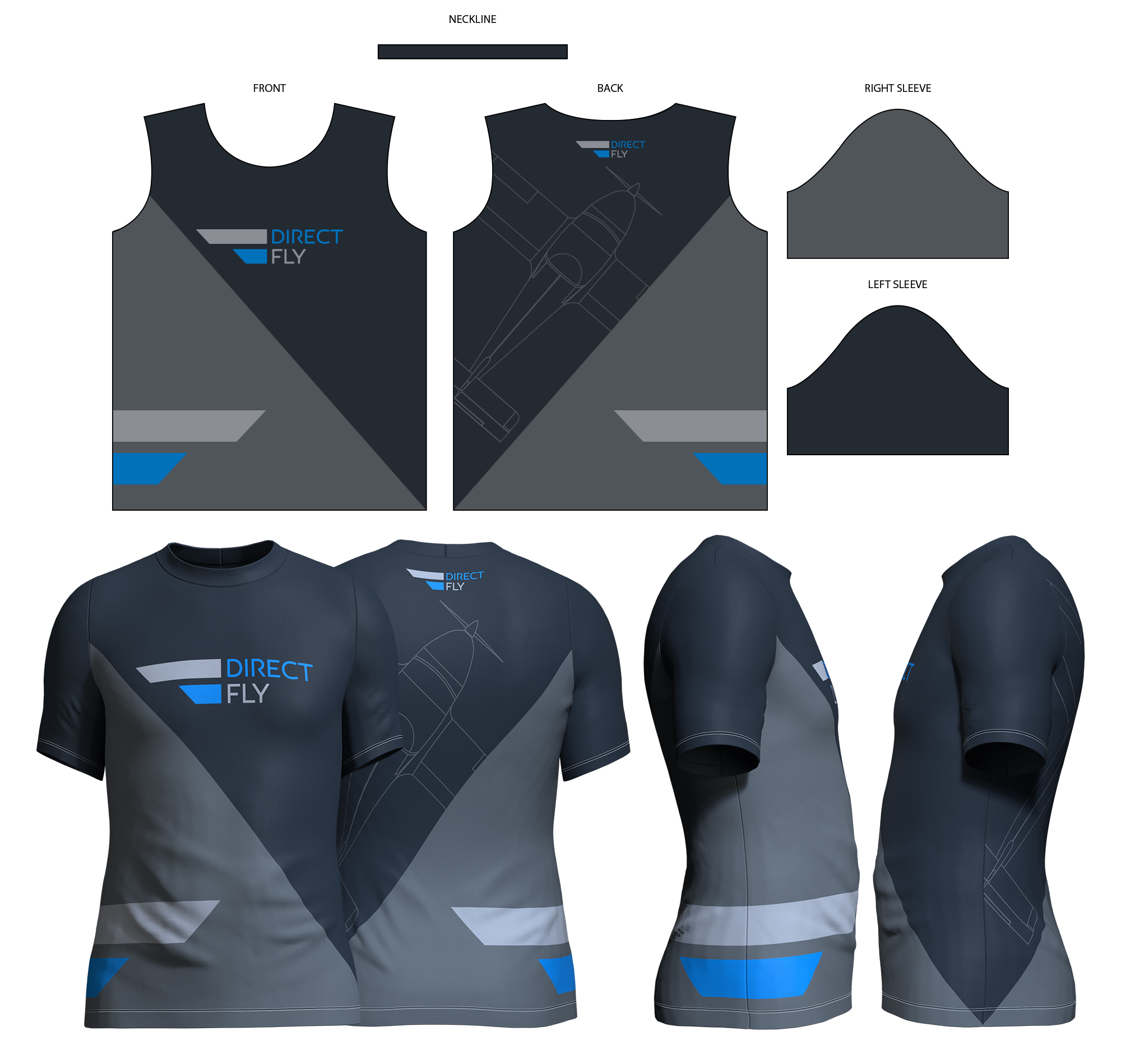 T-shirt Design by LAN_Design for Direct Fly | Design #23612435