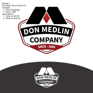 Design de Logo par Ahmed Graphics pour Don Medlin Company | Design : #23725277