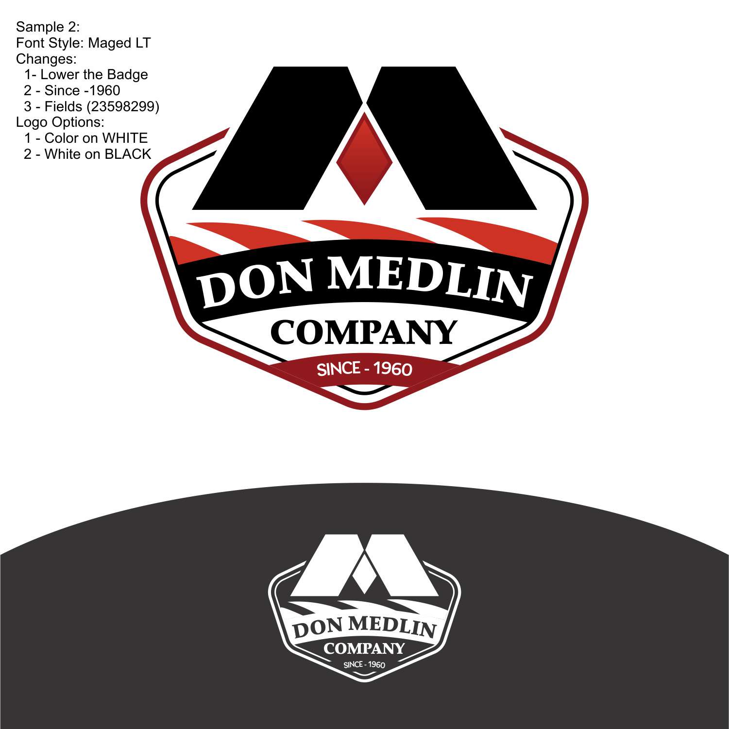 Design de Logo par Ahmed Graphics pour Don Medlin Company | Design #23725279