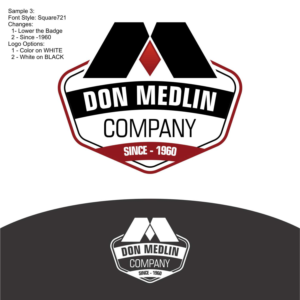 Design de Logo par Ahmed Graphics pour Don Medlin Company | Design : #23725281