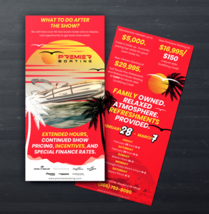 Flyer Design by Impressive Solutions for Premier Boating | Design: #23584193