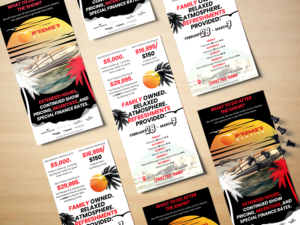 Flyer Design by Impressive Solutions for Premier Boating | Design: #23584195