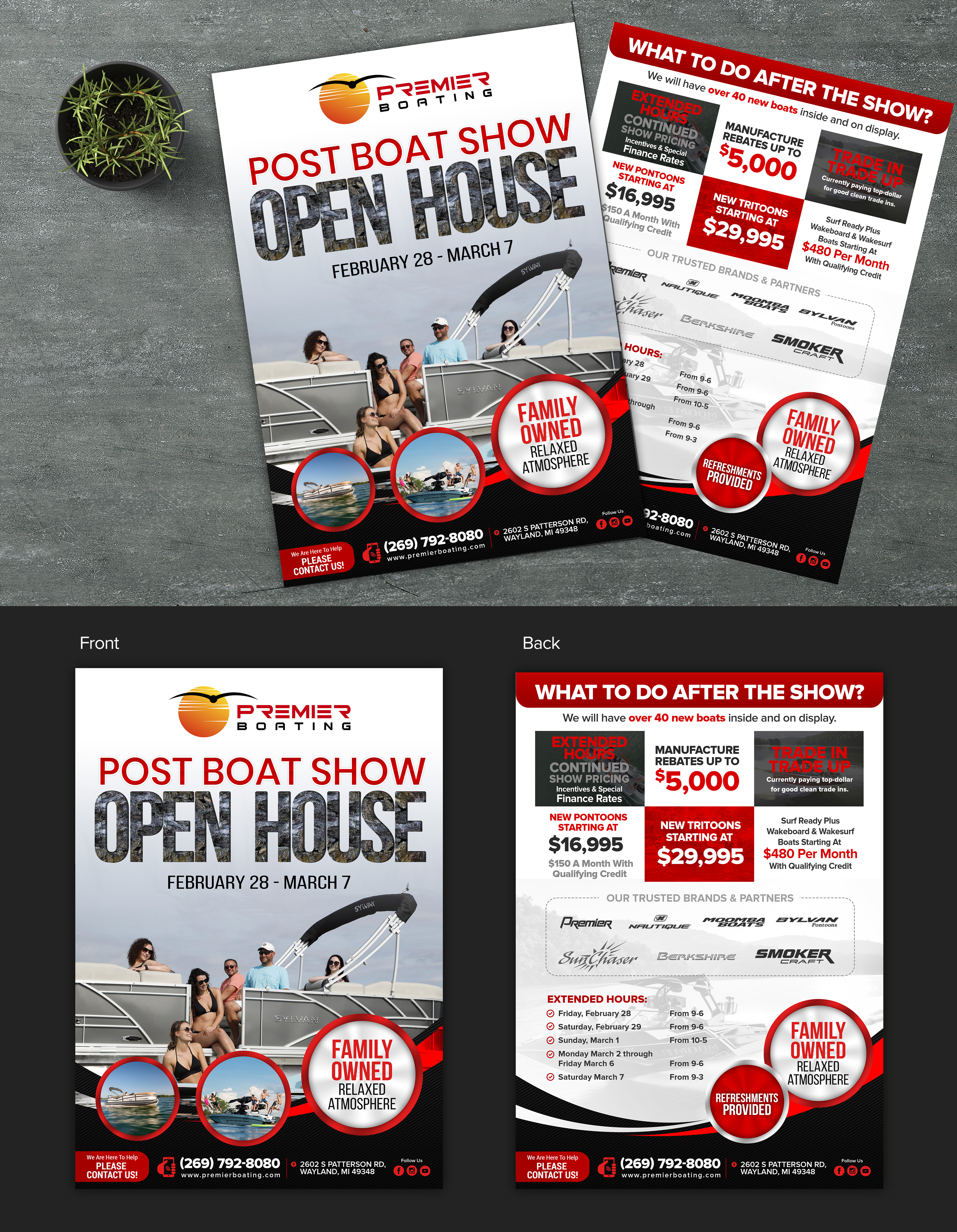 Design de Flyer par SAI DESIGNS pour Premier Boating | Design #23610381