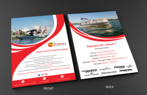 Flyer Design by Mishuy for Premier Boating | Design: #23599332