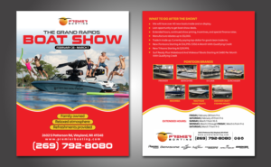 Flyer Design by Fine Graphics House for Premier Boating | Design: #23600607