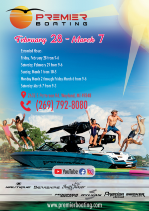 Design de Flyer par Farooqi pour Premier Boating | Design #23593900