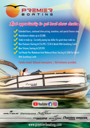 Flyer Design by Farooqi for Premier Boating | Design: #23593901