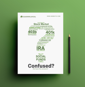 Financial Advisor needs waiting room sign  | Diseño de Flyer por JK18