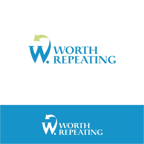 Logo Design by iamrady for Worth Repeating | Design #23625996