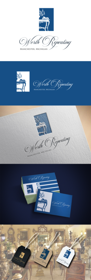 Logo Design by Ana Gocheva for Worth Repeating | Design: #23589098