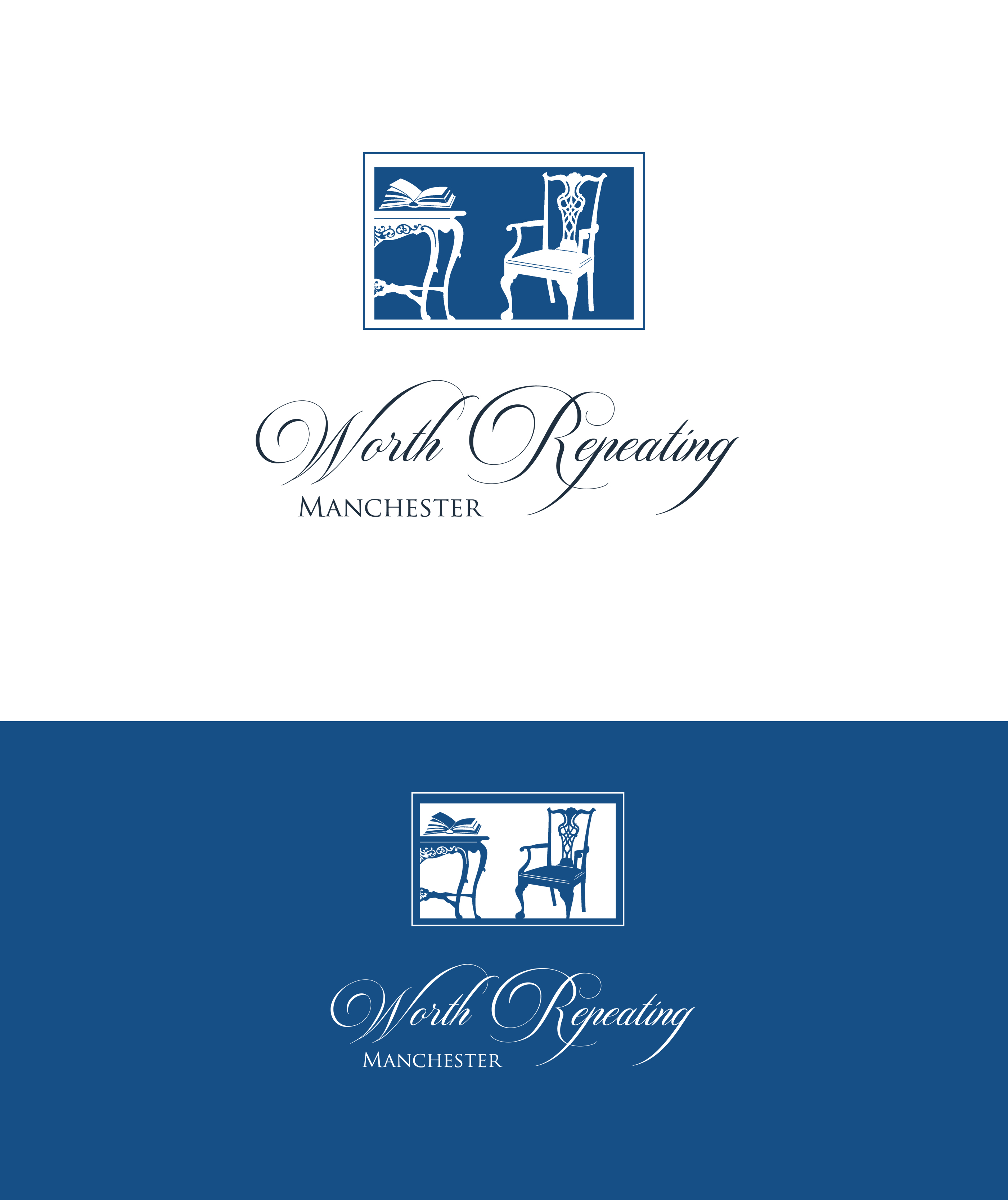 Logo Design by Ana Gocheva for Worth Repeating | Design #23594885