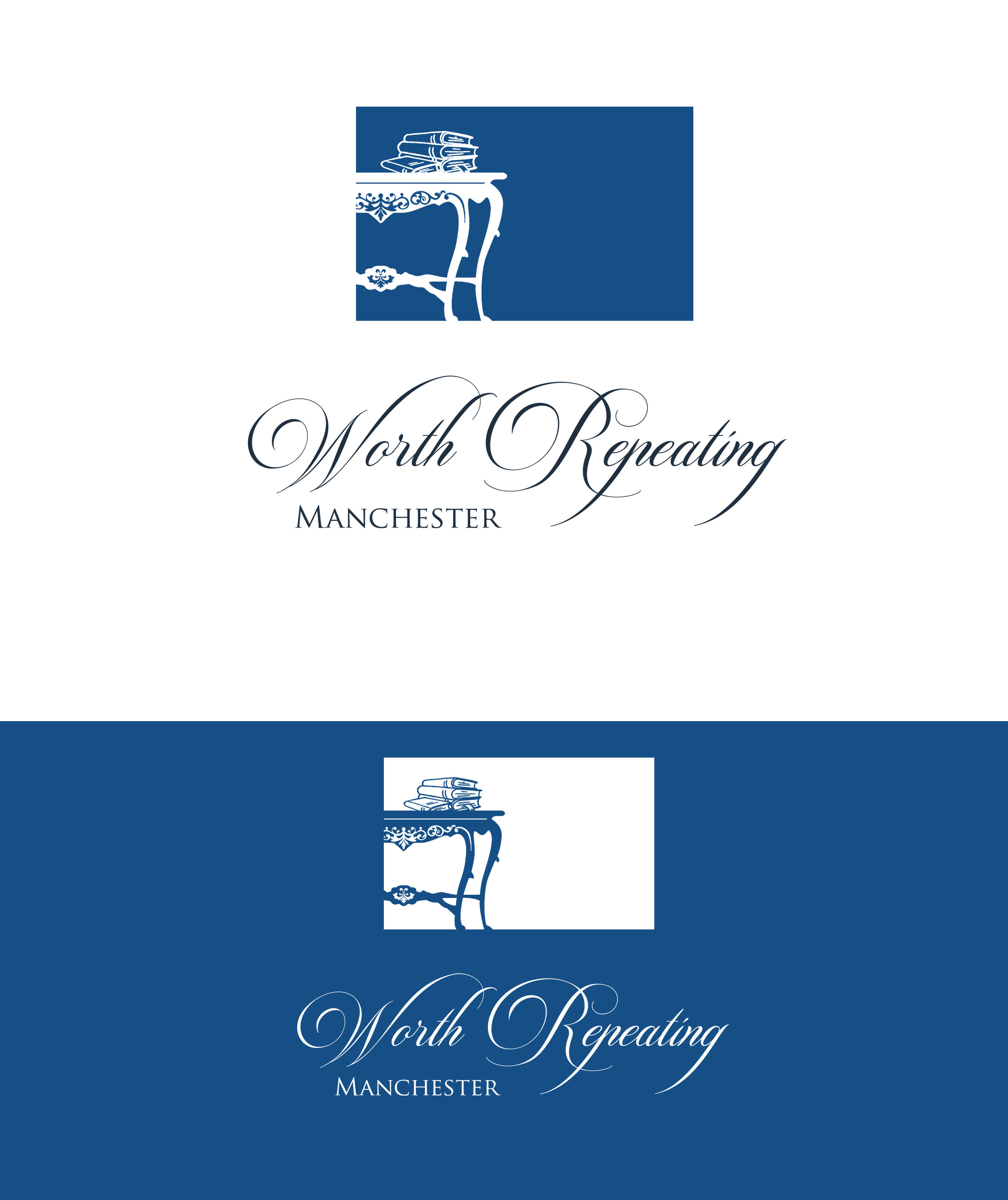 Logo Design by Ana Gocheva for Worth Repeating | Design #23594886