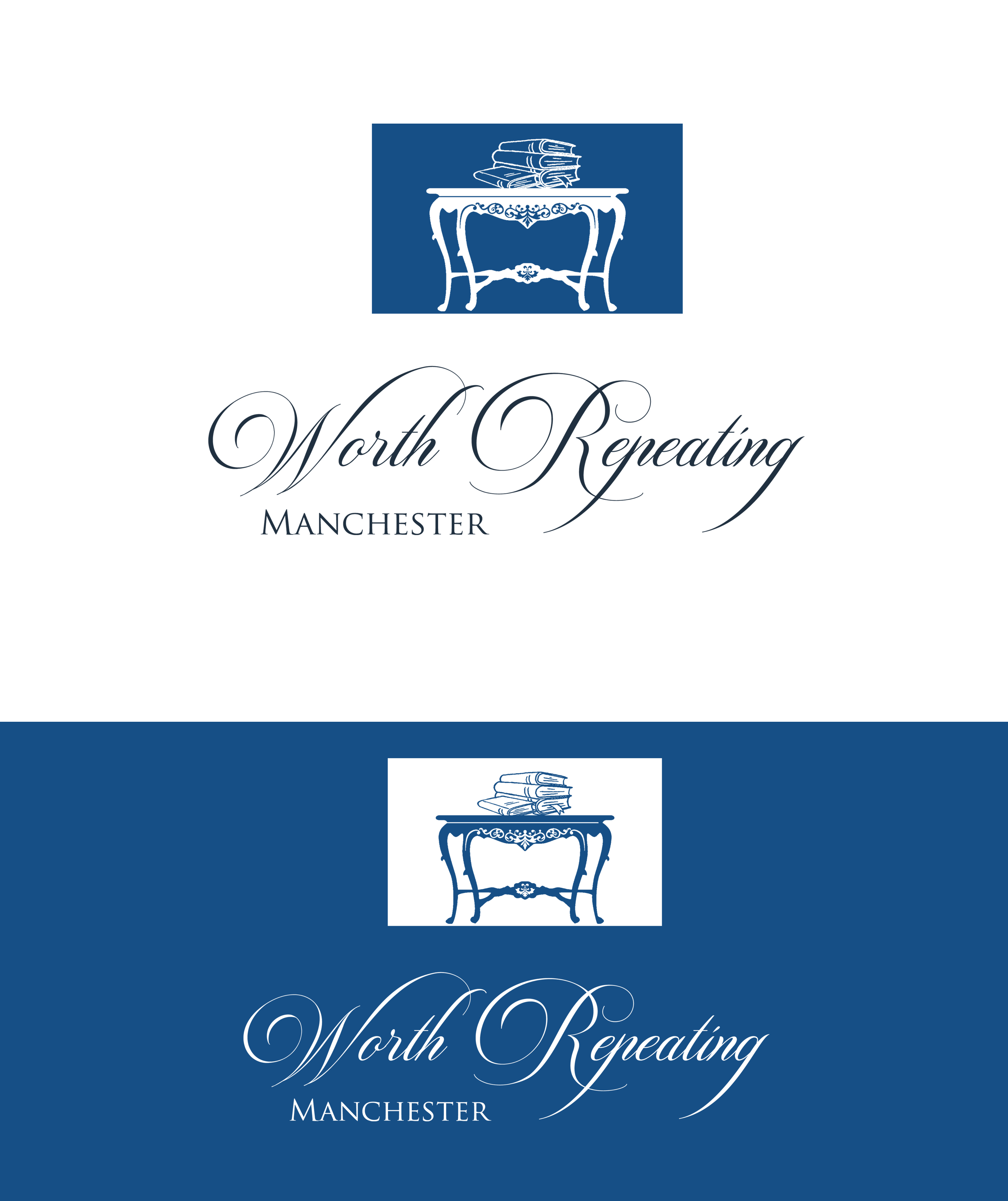 Logo Design by Ana Gocheva for Worth Repeating | Design #23594887