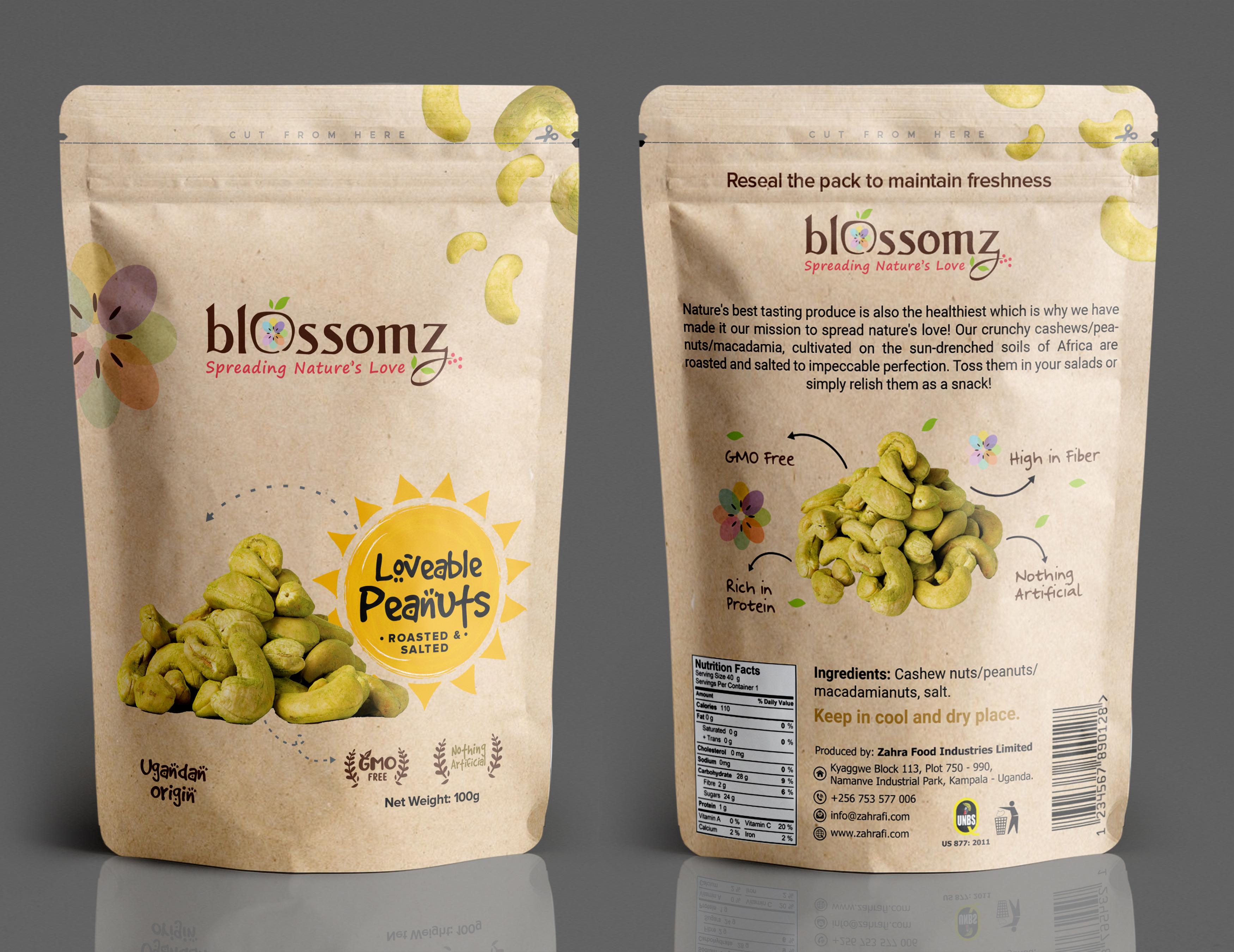 Packaging Design by SAI DESIGNS for Zahra Food Industries Ltd | Design #23626333