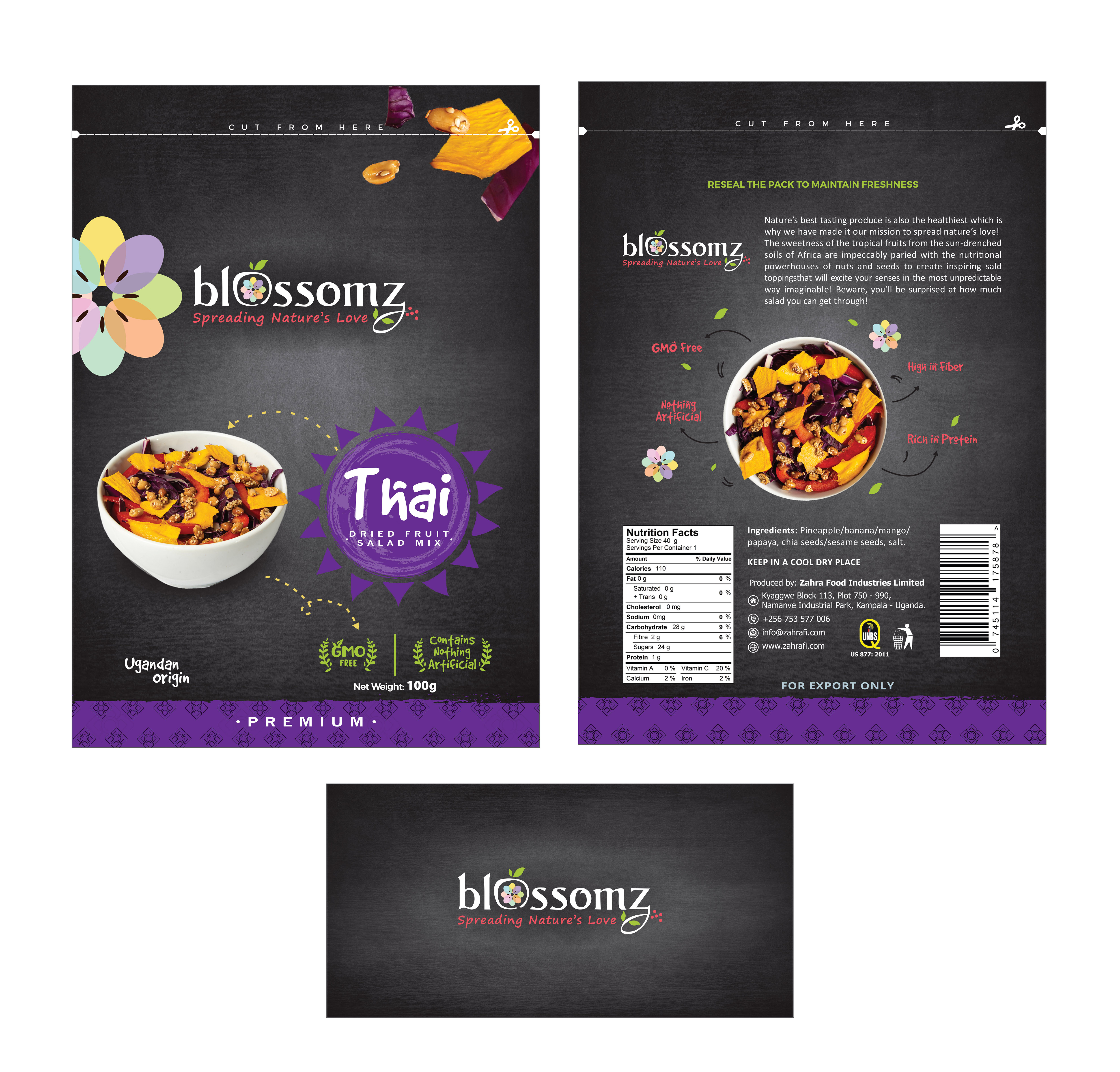 Packaging Design by Dominick Madson for Zahra Food Industries Ltd | Design #23619304