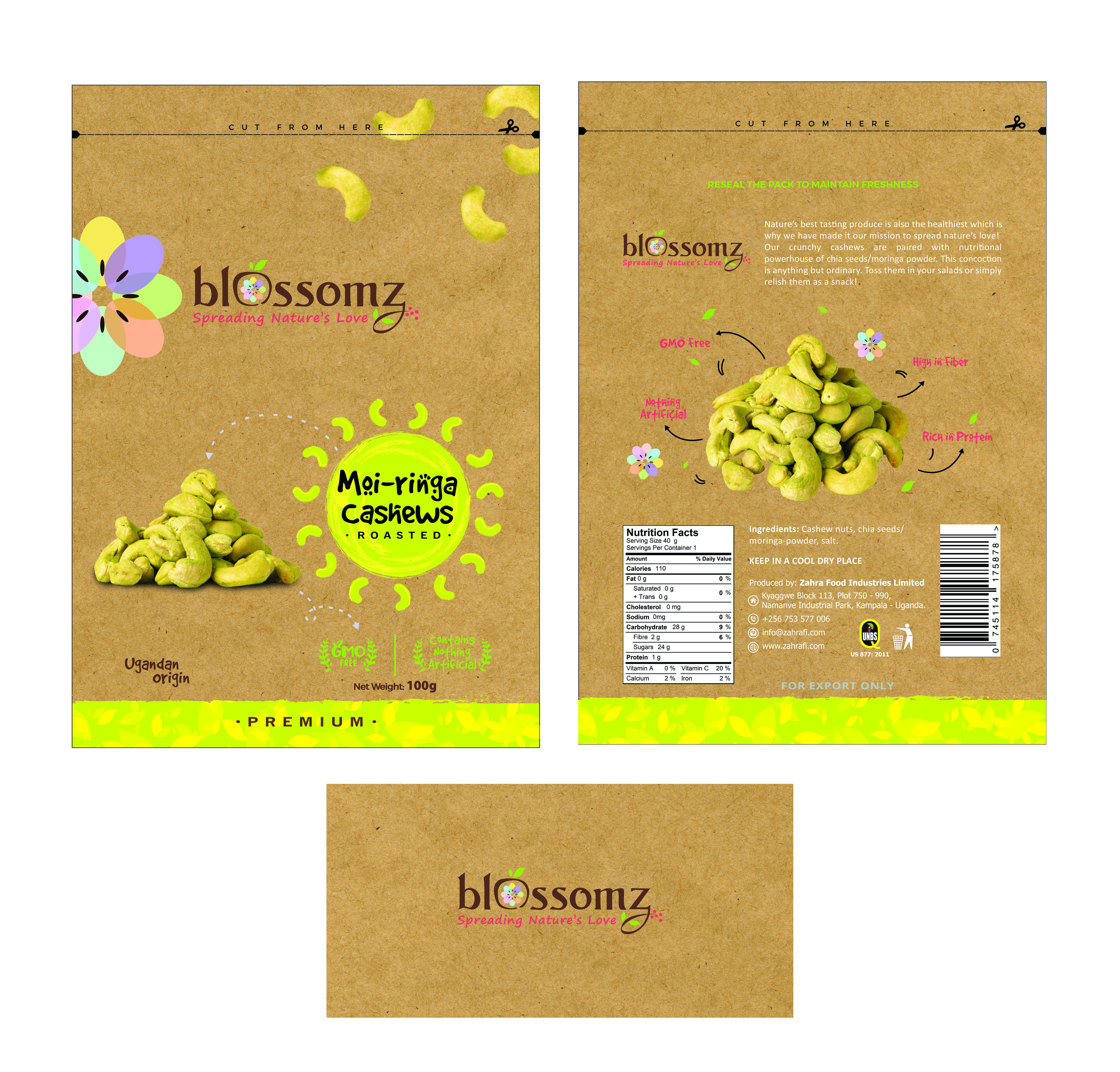 Packaging Design by Dominick Madson for Zahra Food Industries Ltd | Design #23619307