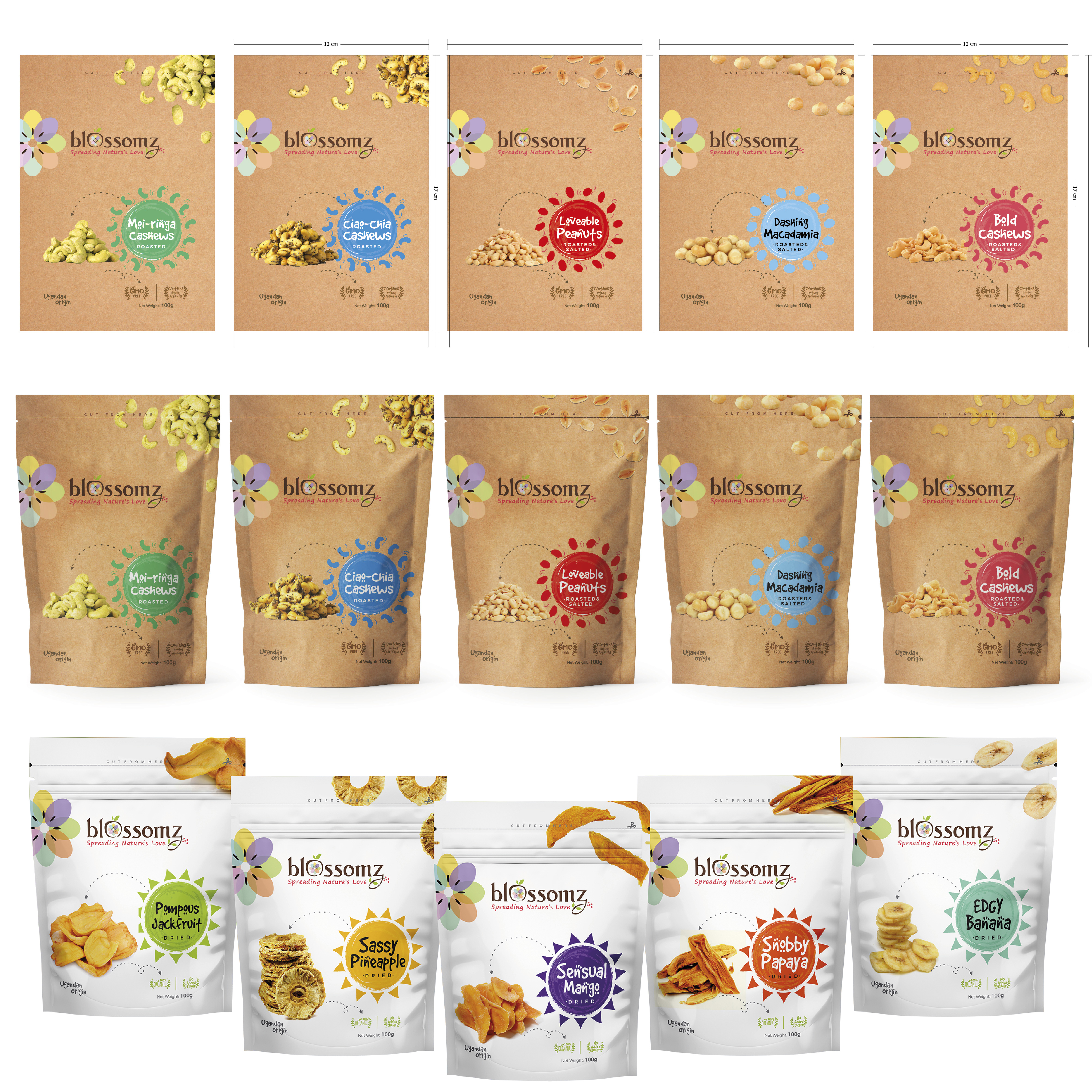 Verpackungs-Design von Ivich für Zahra Food Industries Ltd | Design #23623807