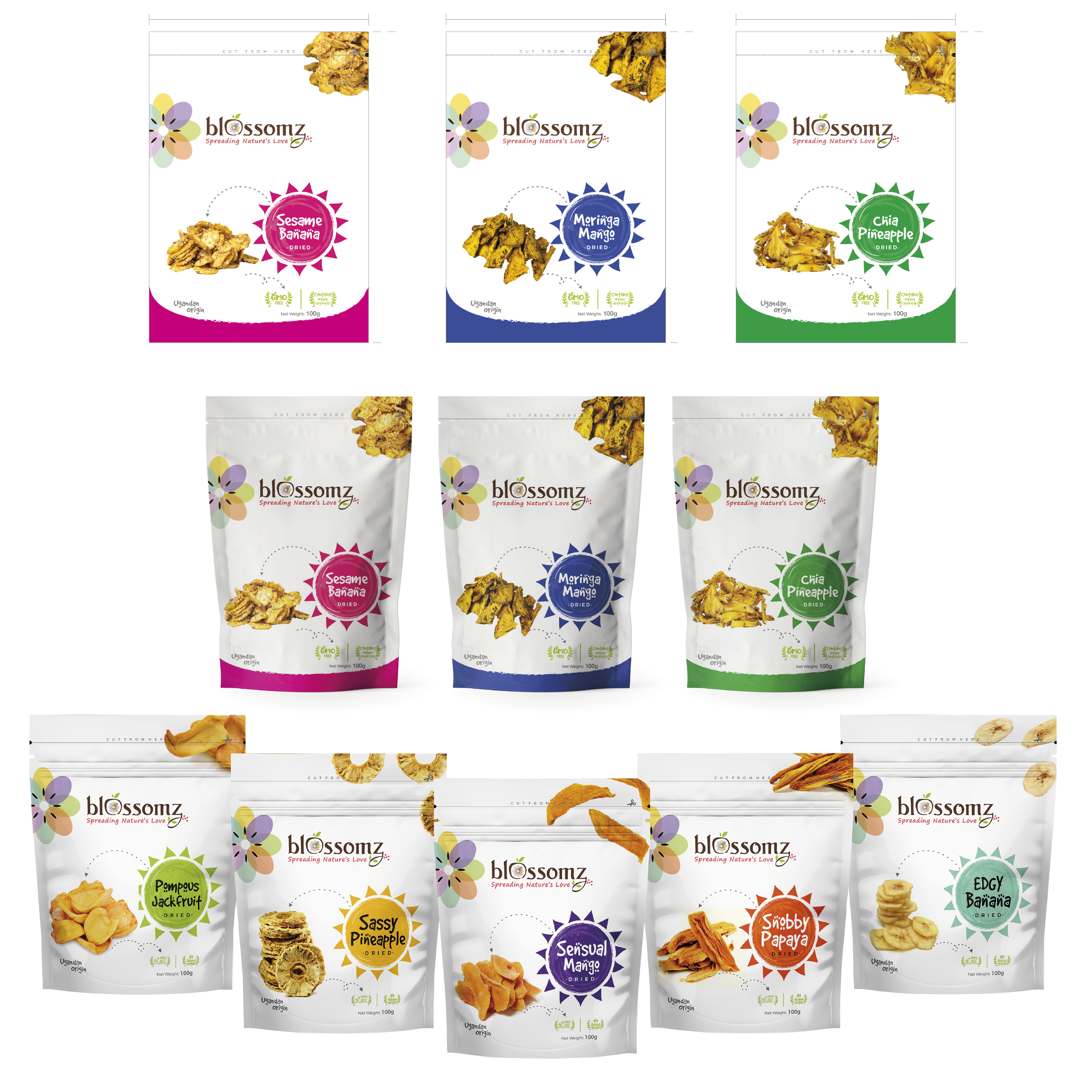 Verpackungs-Design von Ivich für Zahra Food Industries Ltd | Design #23623838