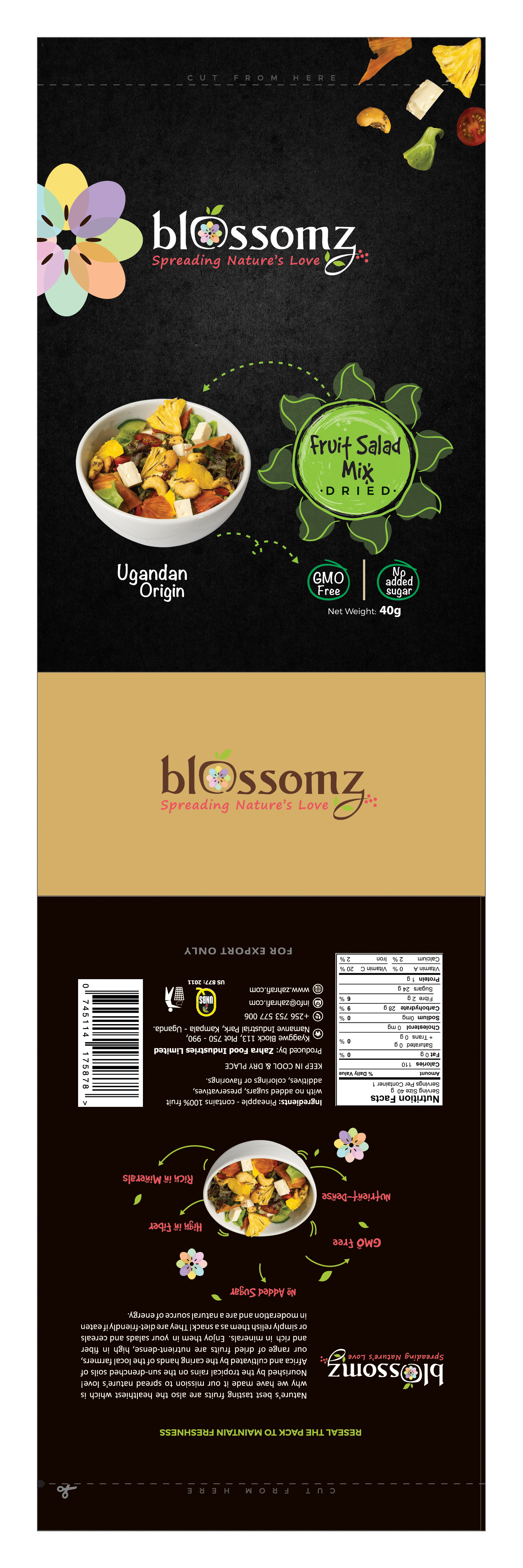 Packaging Design by Grafix Hive for Zahra Food Industries Ltd | Design #23622963