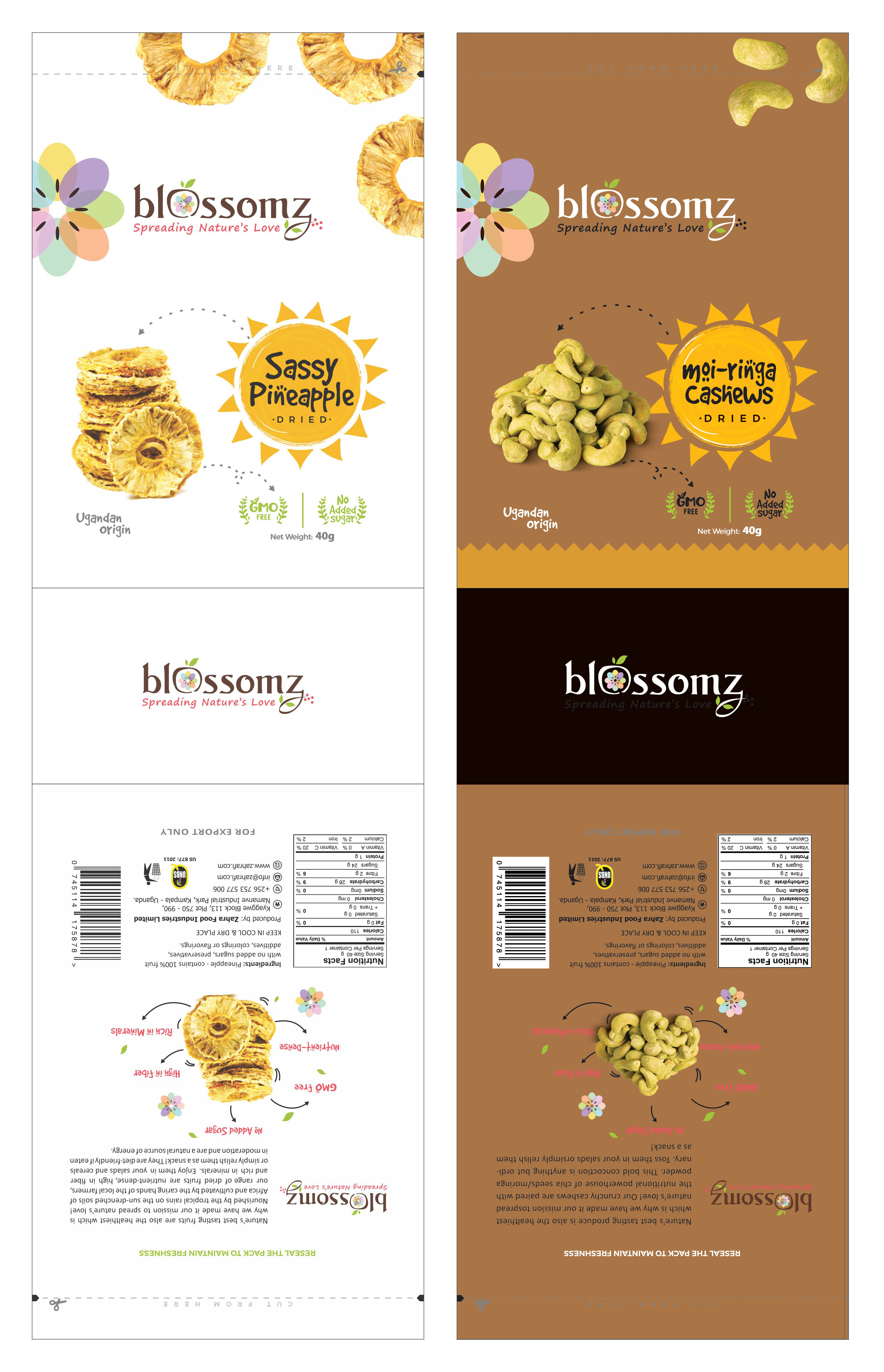 Verpackungs-Design von Grafix Hive für Zahra Food Industries Ltd | Design #23629745
