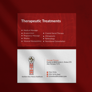 Business Card Design by Fardinkhan194 for Whole Body Wellness | Design: #23607682