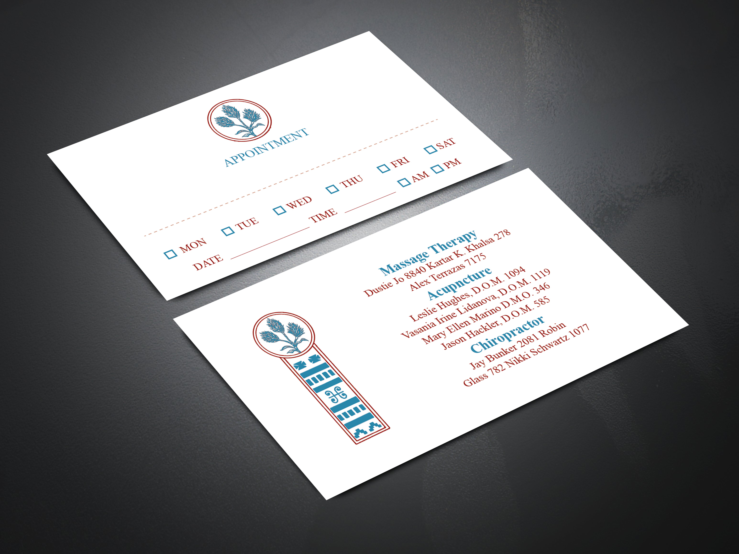 Business Card Design by Imagine design000 for Whole Body Wellness | Design #23591181