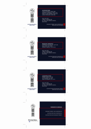 Design de Carte de Visite par barunlama pour Whole Body Wellness | Design #23612603