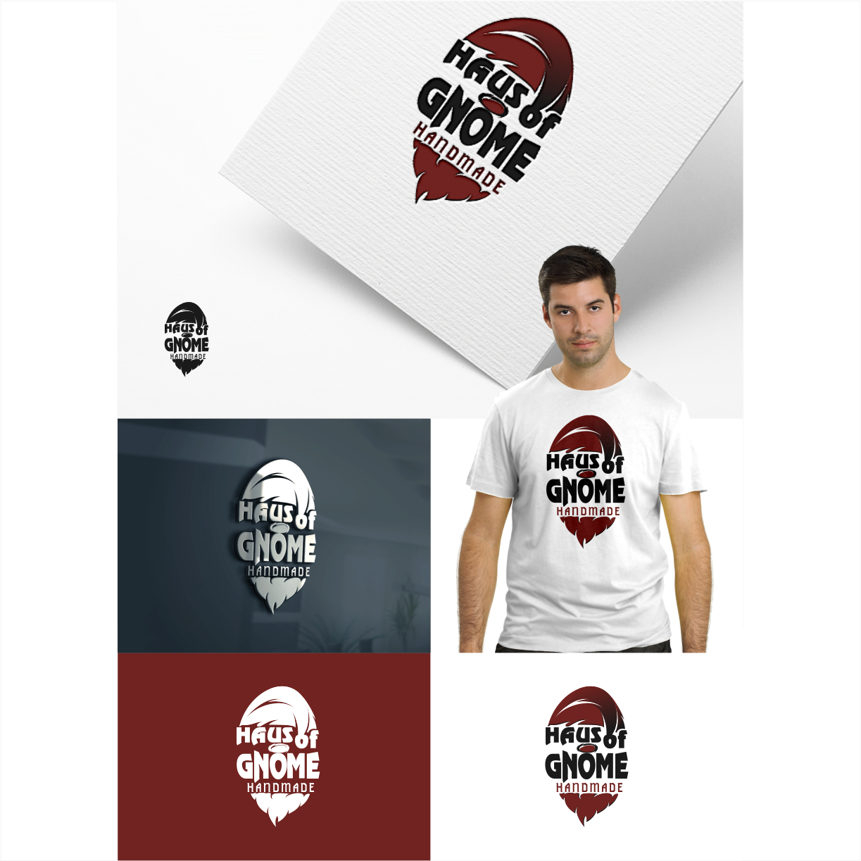 Logo Design by vintana for Haus of Gnome | Design #23584997