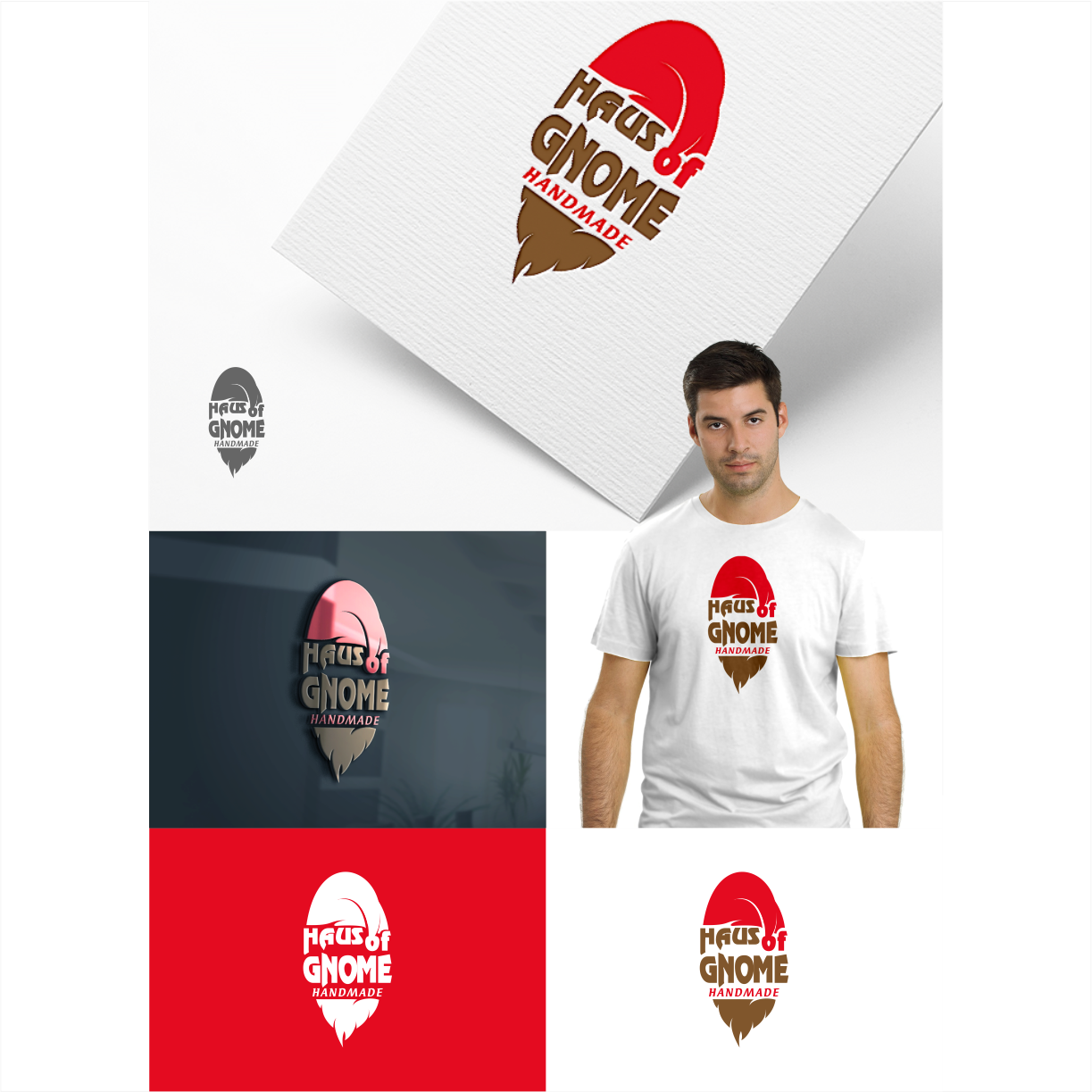 Logo Design by vintana for Haus of Gnome | Design #23587101