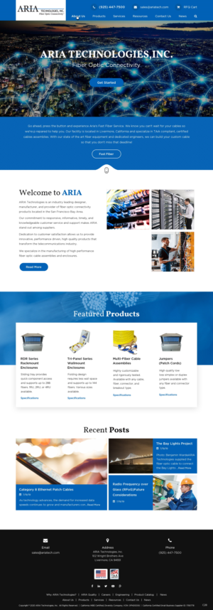 Diseño de Página de Aterrizaje por pb para FiberCablesDirect.com | Diseño: #23587916