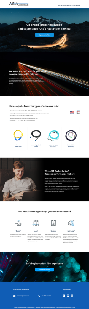 Landing Page Design by Sol. Design