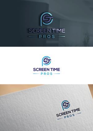 Screen Time Pros | Logo Design by DesIcon