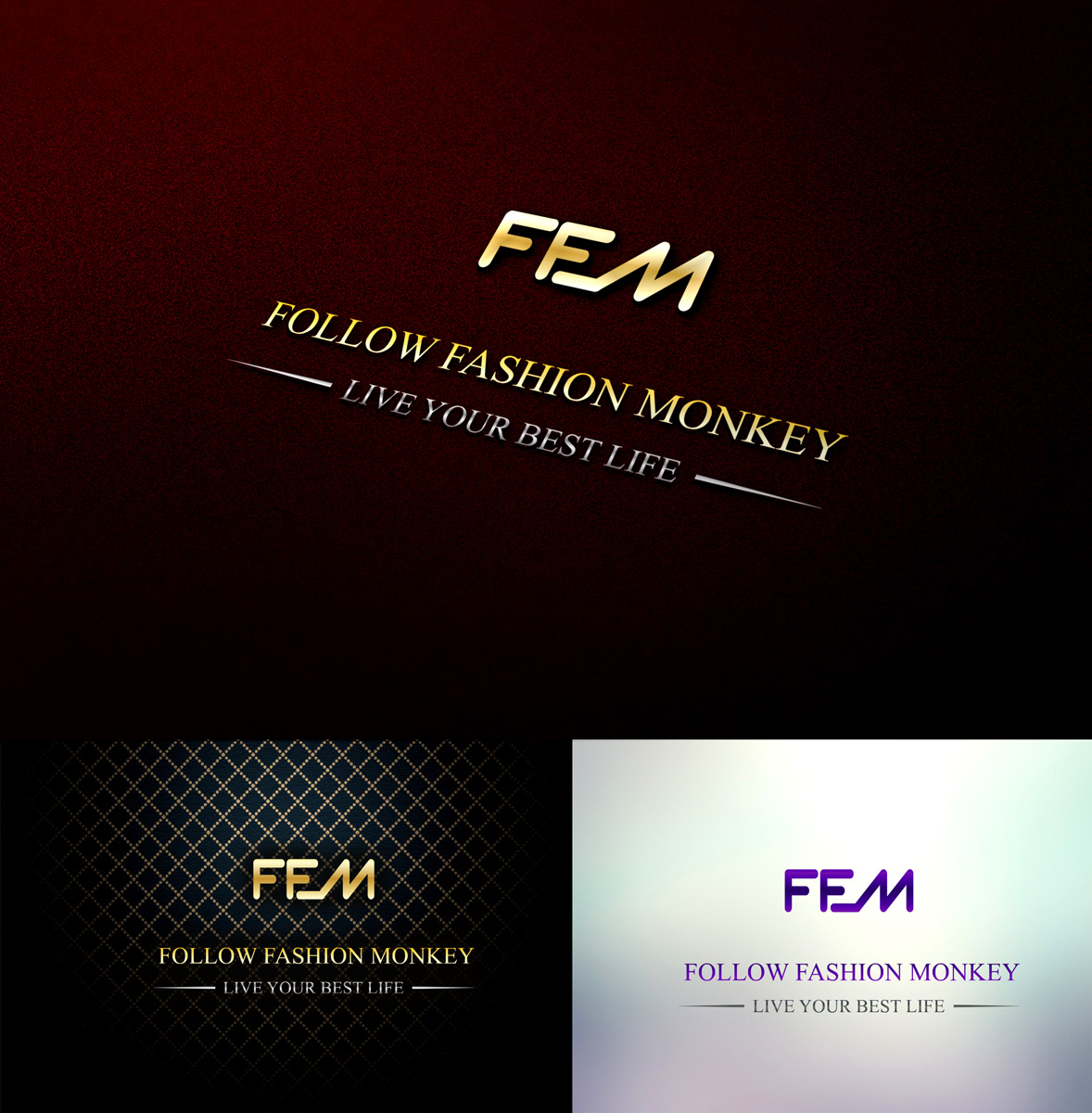 Logo Design by Wonderful design for Follow Fashion Monkey | Design #23585091
