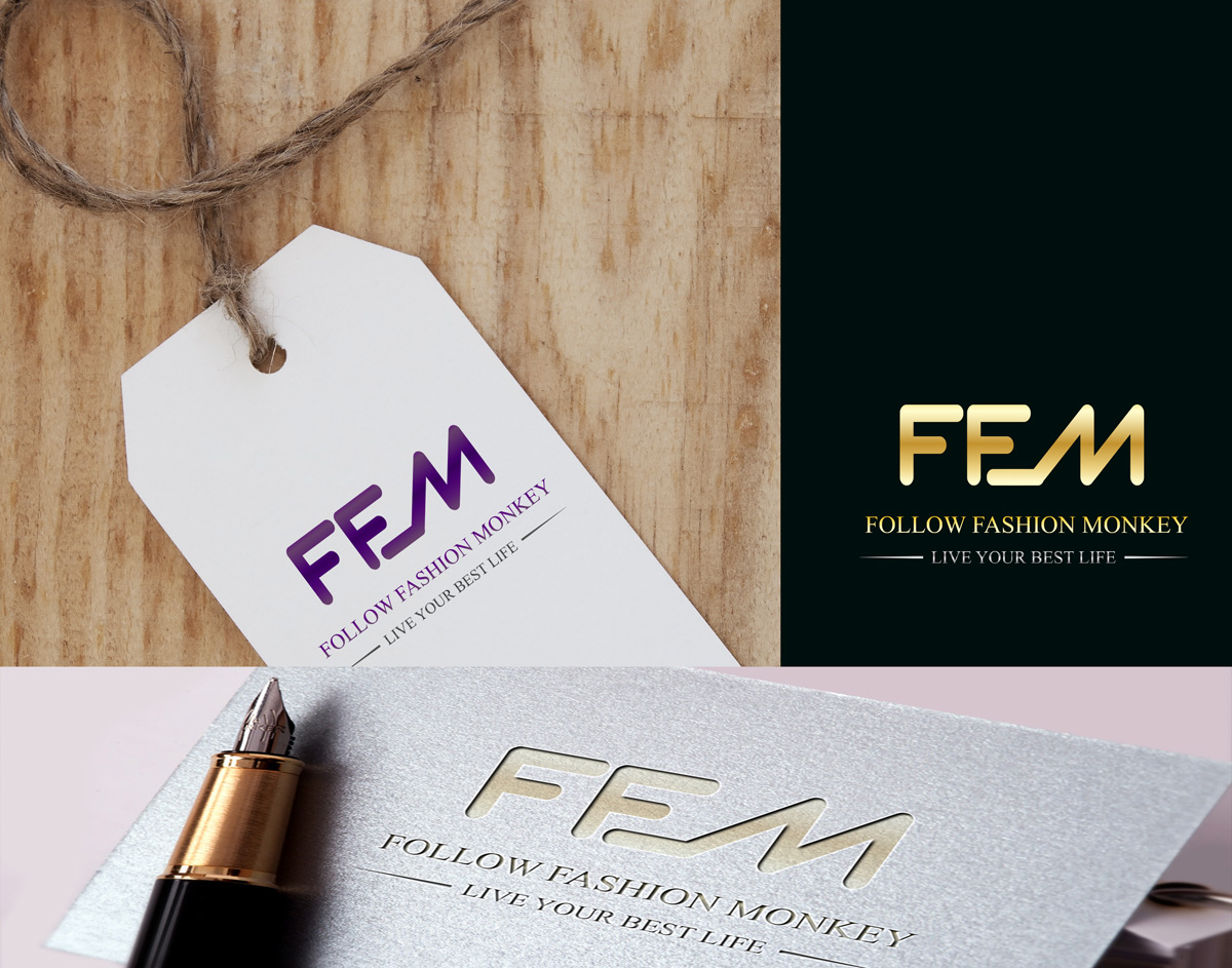 Logo Design by Wonderful design for Follow Fashion Monkey | Design #23585092