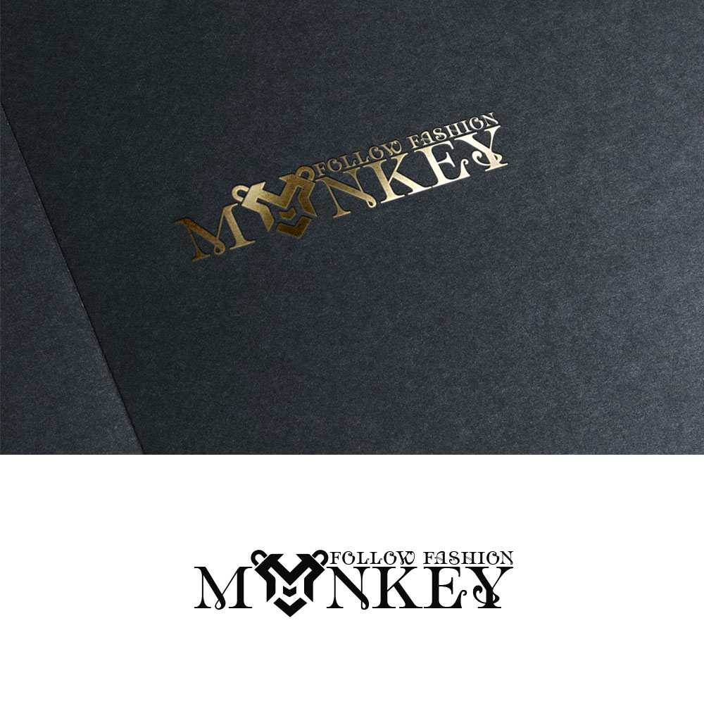 Logo Design by CreativeFlows 2 for Follow Fashion Monkey | Design #23585733