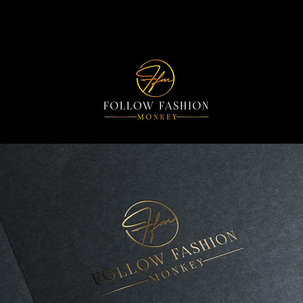 Logo Design by CreativeFlows 2 for Follow Fashion Monkey | Design #23598297