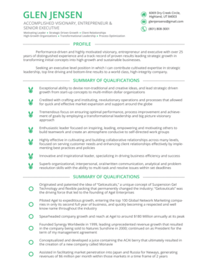 Resume Design by Vinicius_Paiva for Epic Global Inc | Design #23629623