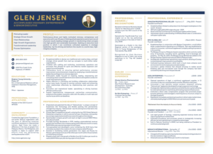 Resume Design by ammar_ed for Epic Global Inc | Design: #23605431