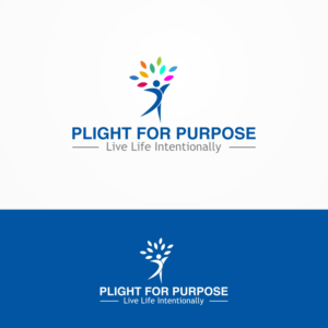 Plight for Purpose, Live Life Intentionally | Diseño de Logo por B8