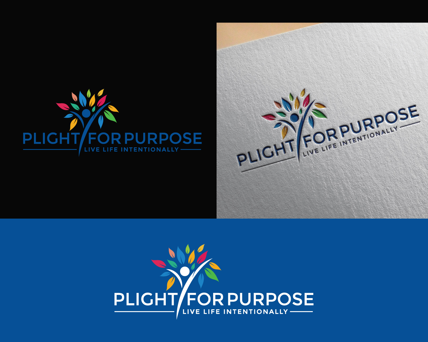 Logo Design by Atec for Plight for Purpose | Design #23597231
