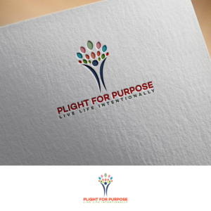 Plight for Purpose, Live Life Intentionally | Logo Design by DesignDUO