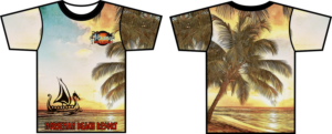 Norseman Beach Resort -summer tshirts | Diseño de Camiseta por bacujkov