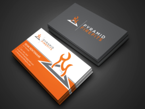 Pyramid Firepits Business Cards | Business Card Design by Tripti Ranjan Gain