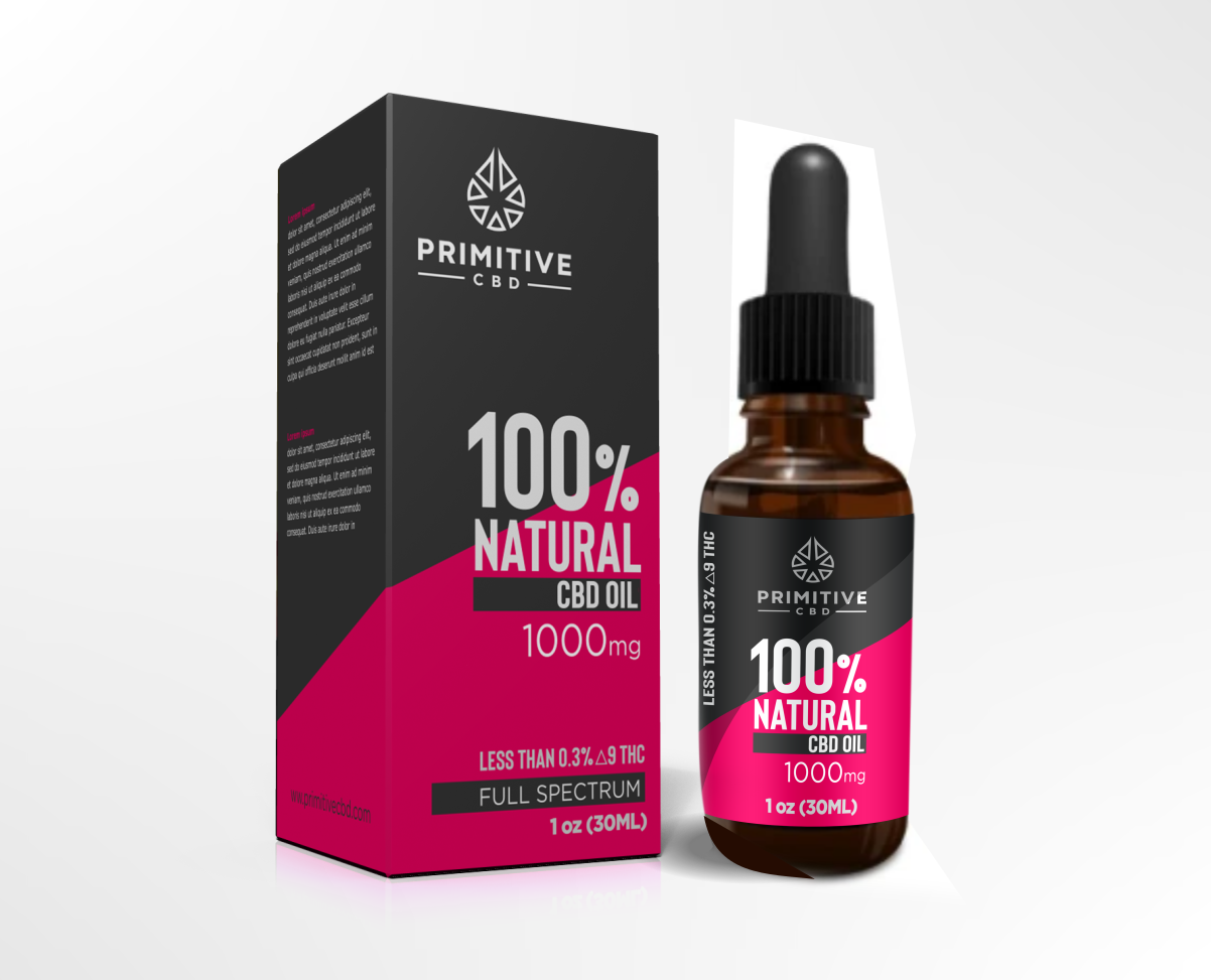 Packaging Design by Giovanni for Primitive CBD | Design #23614912