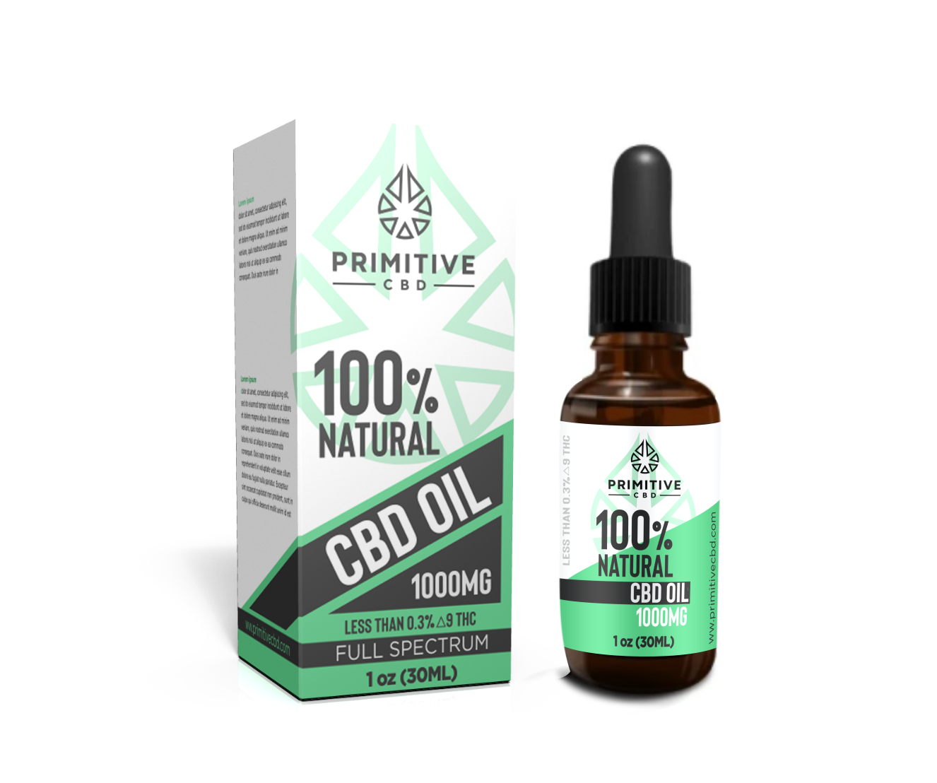 Packaging Design by Giovanni for Primitive CBD | Design #23618240