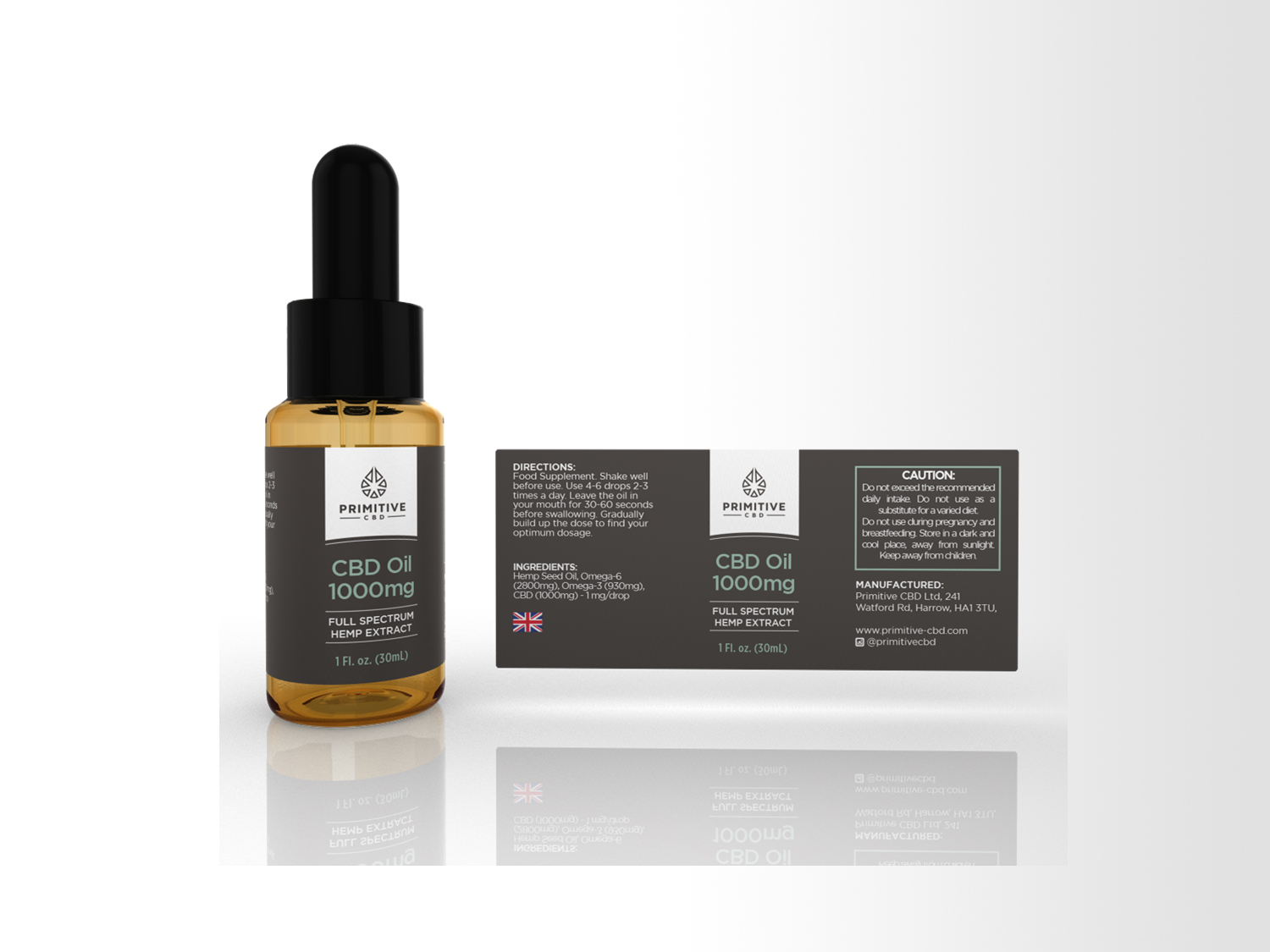 Verpackungs-Design von Priyo Subarkah für Primitive CBD | Design #23589592