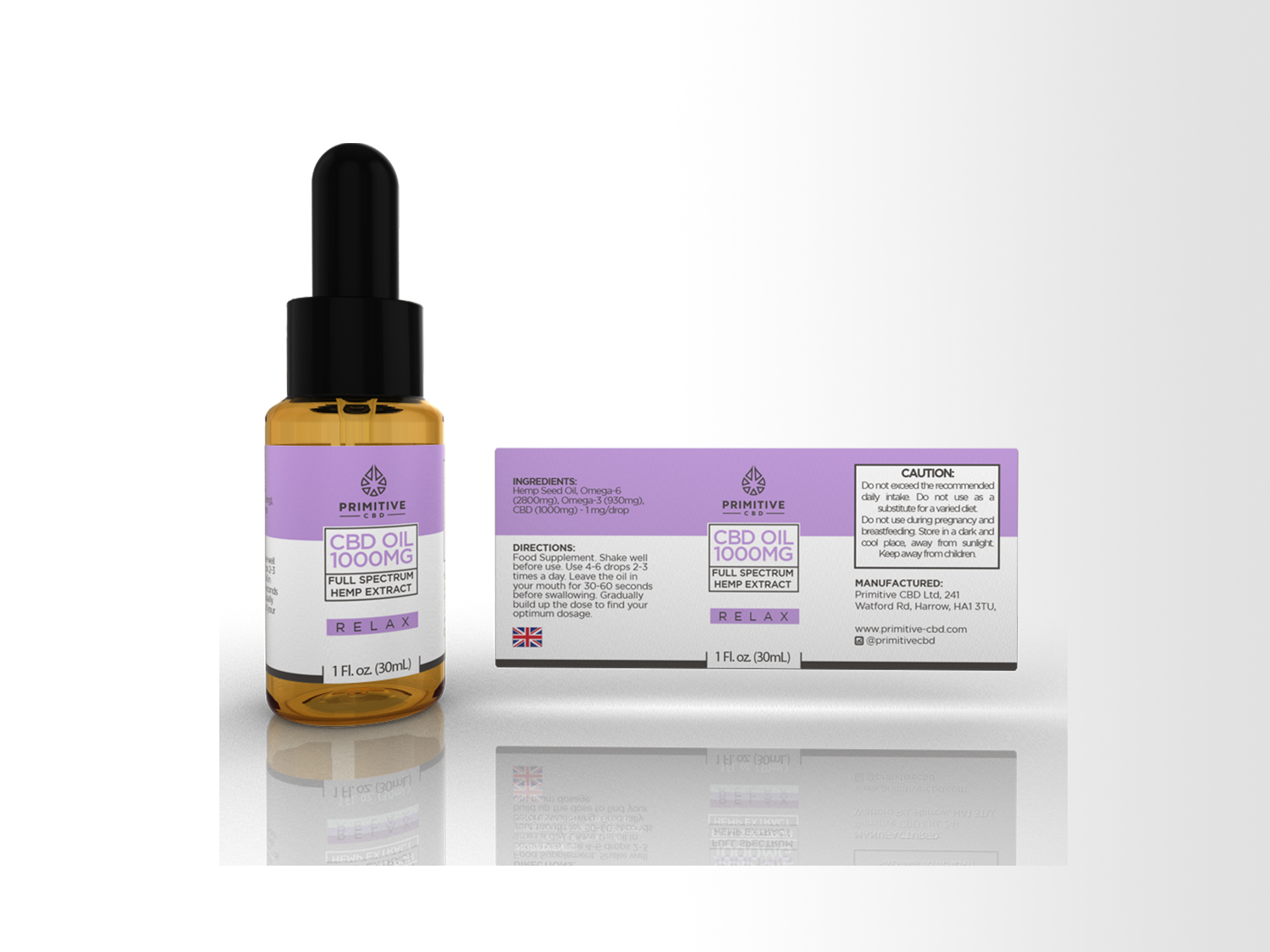 Packaging Design by Priyo Subarkah for Primitive CBD | Design #23589839