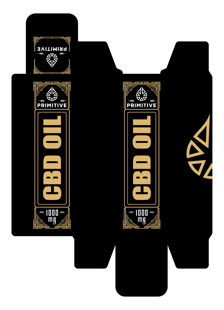 Design Emballage par Jay Design pour Primitive CBD | Design #23598208
