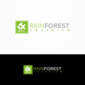RFA - RAINFOREST AQUARIUM | Logo Design by B8
